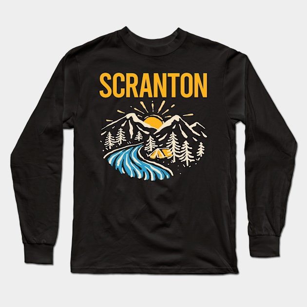 Nature Landscape Scranton Long Sleeve T-Shirt by rosenbaumquinton52